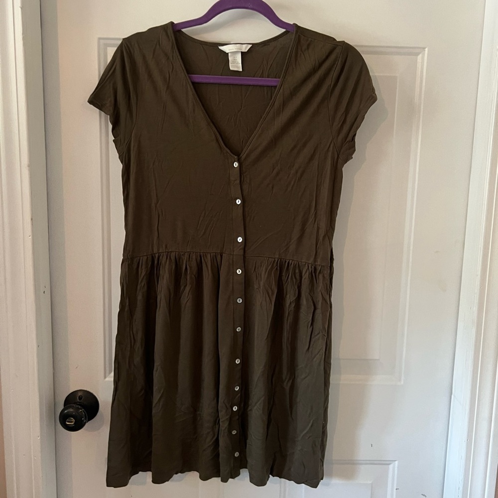 Dark hunter green Dress